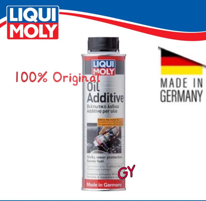 Liqui Moly Mos2 Oil Additive Engine Treatment 300ml 100 Original Lazada