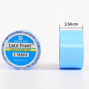 C0F0E.3 yards Tape For Premium Wig Adhesive Walker Tape/ Strong Adhesive Double Sided Hair Replacement Tape/ For Skin Weft Hair Toupees Beards and Wigs. Water-Proof Skin-Friendly Firm and Long-Lasting.