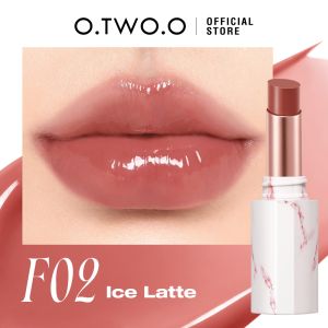 O.TWO.O Ice-Film Mirror Lipstick Color-Lock Plumps Lips Moisturizing