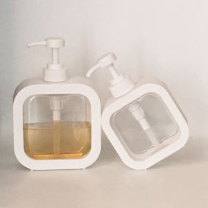 Hand Sanitizer Container Nordic Style Sub-bottling Bottle Soap Dispenser Shower Gel Shampoo 300ml 500ml