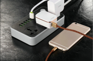 SC3604 Stop Kontak USB 3 Power Socket 6 USB Port 3.4A Seperti LDNIO International