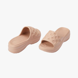 Sharkwin Sandal Wanita Strap Pola Timbul Sandal Flat Stylist Empuk EVA SF31003