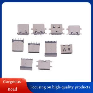 [Gorgeous] Hot Sale 100PCS Box 10Models Type-C USB Charging Dock Connectors Mix 6Pin And 16Pin Use For Phone And Digital Product Repair Kit