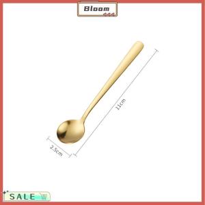 Follow Get New[Bloom Z] Stainless Steel Coffee Stirring Spoon Mini Note Spoon Mug Teaspoons Music Bar Ice Cream Creative Gift Spoon Kitchen Tableware