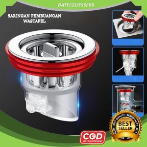 DNV- Saringan Wastafel Dapur Penutup Lubang Air Kamar Mandi Anti Bau Dan Serangga