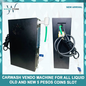 Carwash Vendo Machine FOR ALL LIQUID 5 Peso Coins Slot Old and New (ADJUSTABLE TIME) NEW ARRIVAL 1 Month warranty