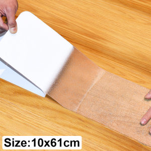 แถบไม่ลื่นใสขนาดใหญ่บันไดบ้าน PEVA ไม่ลื่นแถบเซฟตี้สำหรับอ่างอาบน้ำพื้นกันลื่นสำหรับอาบน้ำ