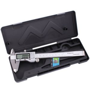 Fast Ship⚡Caliper Measuring Tool with alloy metal Electronic Micrometer Caliper with Large LCD Screen Auto-Off Feature Inch and Millimeter Conversion (6 Inch/150 mm)