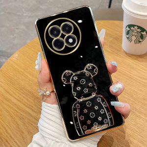 Cho Oneplus 13R/Oneplus ACE 5/Oneplus ACE 5 Pro chủ mạ TPU mềm cạnh thẳng vỏ bảo vệ máy ảnh bìa A10-2