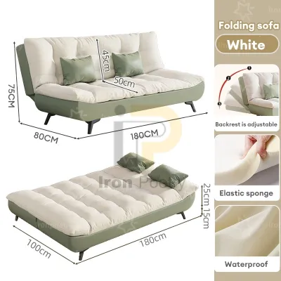 Sofa Bed Dual Purpose Foldable Sofa Bed Sofa Set Applicable to Living Room Small Living Room Sizes Medium/Large (Queen Size) Style Multifunctional extendable bed