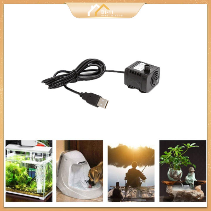 Portable USB Powered Micro Water Pump Submersible Mini Water Dispenser ...