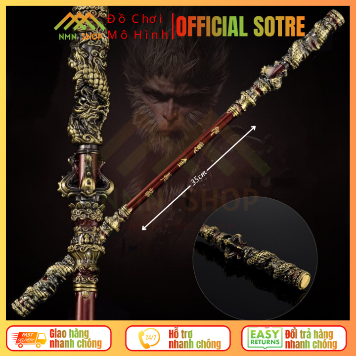 Mô hình sưu tập Gậy Như Ý game Black Myth: Wukong 35cm | Lazada.vn