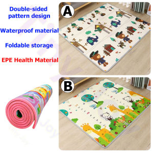 Non-Toxic Baby Play Mat Big Size Double-Sided Waterproof Crawling Mat for Kids Easy Clean Floor Mat for Toddlers
