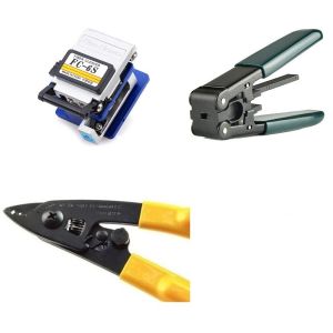 Dao cắt sợi quang FC-6S Kìm tuốt sợi quang 3 lỗ CFS-3 Tặng Kìm tách vỏ cáp quang