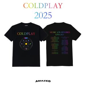 Coldplay Shirt Coldplay Music of the Spheres 2025 2024 2023 T-shirt | Amazedph