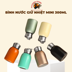 Bình nước giữ nhiệt mini 300ml Inox 304