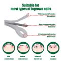 Titanium Ingrown Toenail Corrector,Nail repair tools,Ingrown Toenail Treatment,Suitable for most people with ingrown toenails，Ingrown Toenail Removal Kit,- Designed for Ingrown Toenail Repair（10pcs）. 