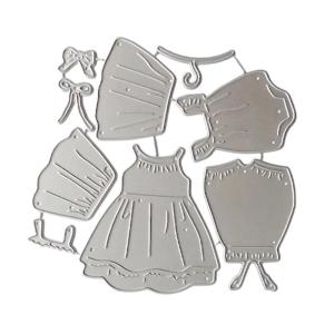 Skirt Metal Cutting Dies Dress Die Cuts Templates Molds Embossing Stencils for Album Scrapbooking Paper Decoration