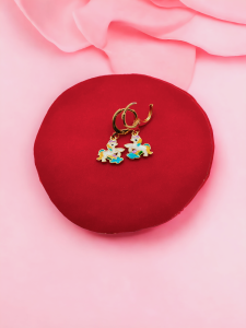 anting karakter kuda poni putih lingkar anting 9 mm
