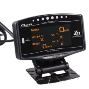 6 in 1 Defi Advanced A1 With Controller 7 Color 60MM RGB Color Sensor & Stand ZD Meter Display Meter