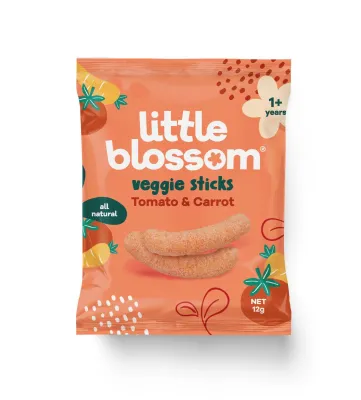 Little Blossom Veggie Sticks - Tomato & Carrot