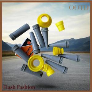 [Falsh F] 15Pcs Caulk Finisher Caulking Nozzle Tips Kit Replacement With Connection Bases For Bathroom Glass Doors V-shaped Gluing Nozzle