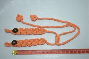 strap masker rajut berkualitas 2in1 (konektor dan kalung masker)