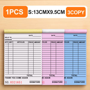 Carbonized Receipt 2/3 Copy Receipt For Business Wholesale Official Receipt Order Delivery Note With Control Number