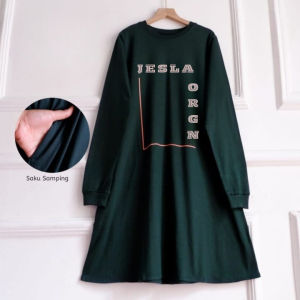 Tunik Wanita Dewasa Jumbo Quait Tunic Bahan Kaos Katun Combes Atasan Wanita Oversize Kekinian