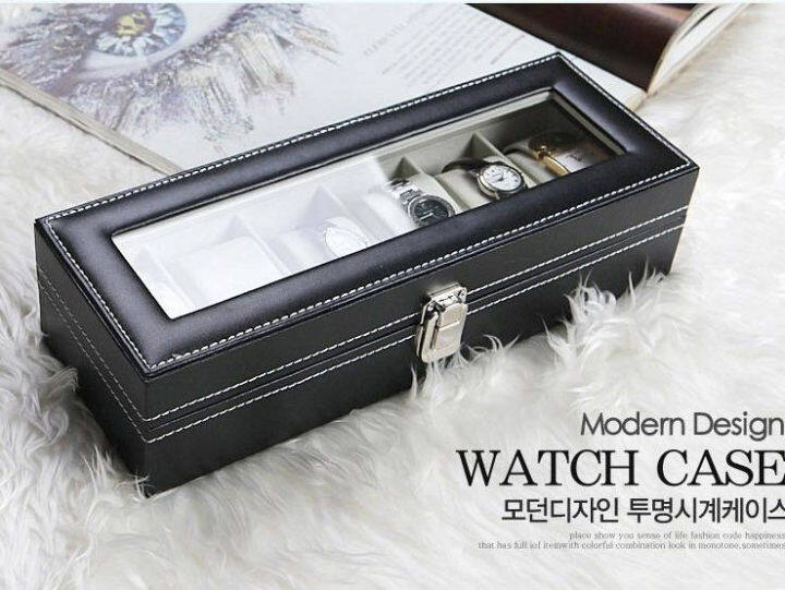 Watch case clearance box