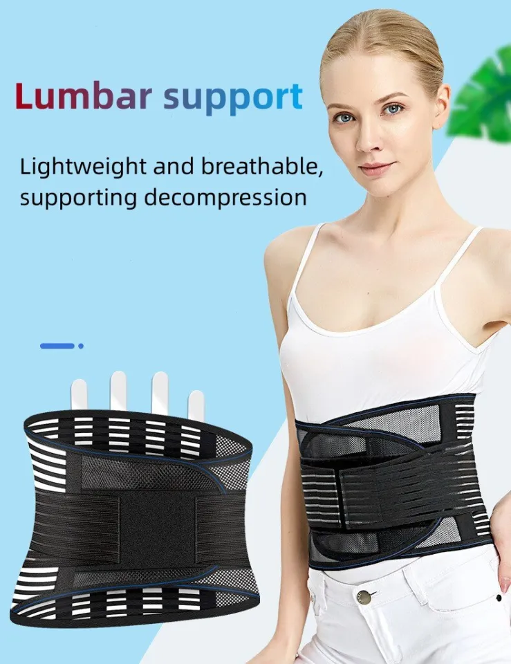 Guoftstars Back Braces For Lower Back Pain Relief , Breathable Lumbar Back  Support Belt For Men/Women For work , Anti-skid Waist Brace