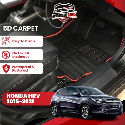 Honda HRV 2015-2021 5D Carpet Car Mat Floor Mat OEM Karpet Car Floormat