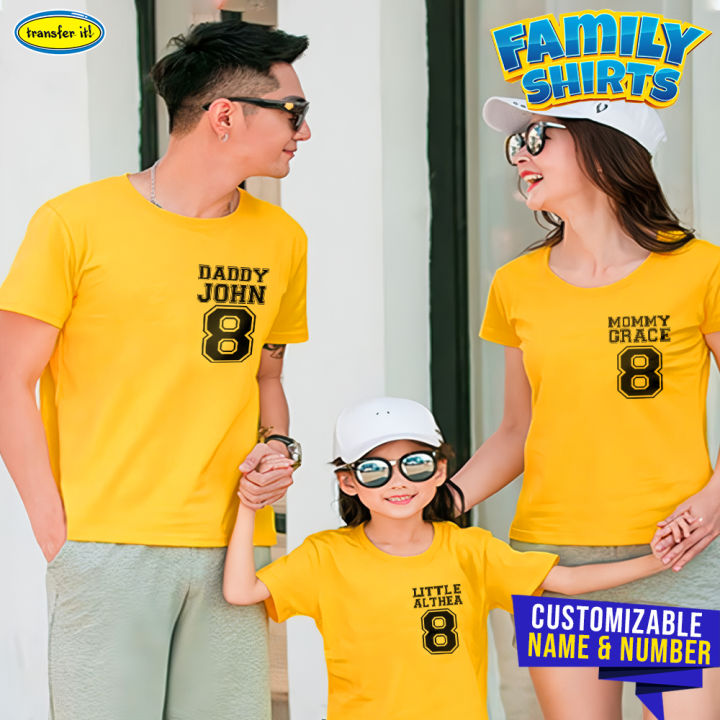 customized t shirts for family