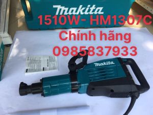 Máy đục cực mạnh 1510W chính hãng HM1307C chuyên dùng đục phá bê tông hiệu quả an toàn