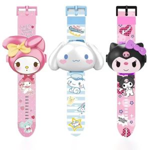 Kawaii Sanrio Hello Kitty Toys Set & 3D Projection Digital Watch: The Ultimate Kid's Gift