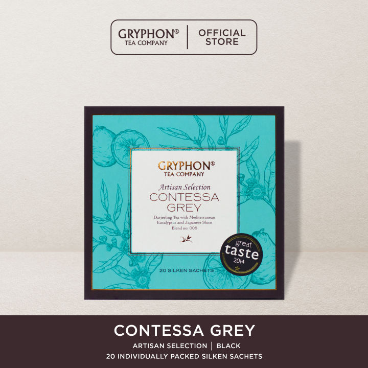 [GRYPHON SINGAPORE] Contessa Grey Black Tea Artisan Collection - 20 ...