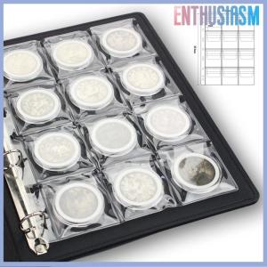【Enthusiasm】🌟🌟【Hot Sale】🎈 9 12 Grids Classic Plastic Holder Sheet Storage Collection Money Album Case For Collection Album Photo Storage