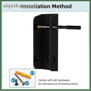 aiqinhaimaoyi Under Table Laptop Holder Portable Notebook Storage Bracket Stand Mount Desktop Organizer With Anti-Scratch Silicone Pad