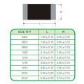 100PCS 33 ohm 33R 33E 330 1/4W 0.25W +/-5% SMD Chip Resistor 1206 (3216) 3.2mm*1.6mm. 