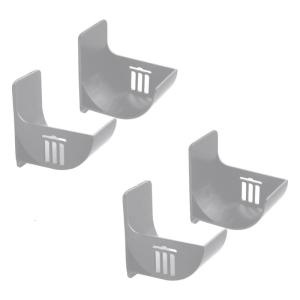 4 Pieces Adhesive Trash Bag Holder Wall Mounted Organizers for Convenient And Space Saving Storage Home Environment