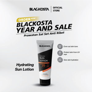 BLACKOSTA 3-in-1 Hydrating Sun Lotion Spf 35 Sun Lotion Pria 100ml