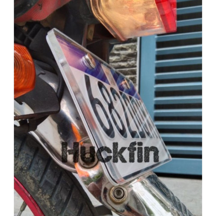 5MM Acrylic Motorcycle Plate Cover 5mm Makapal (New LTO Plate