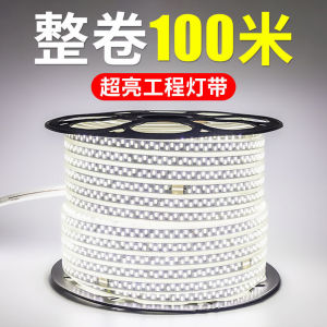 1-10meters Super Bright AC240V 5730 Waterproof LED Strip Light WHITE Color Home Deco Light Ceiling Light Food Stall Lampu LED Hiasan  Raya Lampu Light Deepavali Light 超高亮3排灯带 户外防水