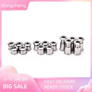 dongcheng 5 Cặp bu lông trục khuỷu bu lông tay quay bu lông Xích Xe Đạp bu lông tay quay xe đạp đai ốc