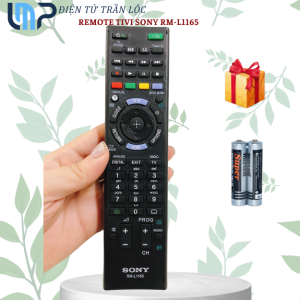 Remote điều khiển tivi Sony RM-L1165 điều khiển TV Sony các dòng tivi LCD/Plasma/LED - Tặng kèm pin