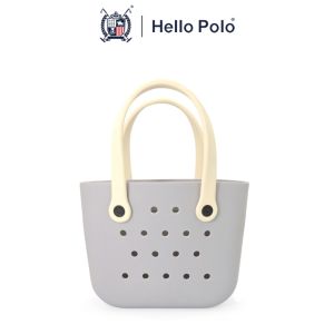 Hello Polo รุ่น BH2003 เหมาะสำหรับผู้หญิง กระเป๋าแฟชั่น ใบเล็ก วัสดุยาง EVA สามารถติดตัว ขนาด 20 x 27 กระเป๋าหญิง กะเป๋าถือ