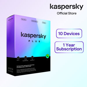 Kaspersky Plus | 10 Devices | 1 Year | Anti-Phishing and Firewall | Unlimited VPN | Password Manager | Online Banking Protection | PC/Mac/Mobile | Online Code
