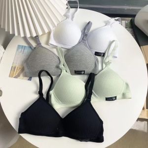 Áo ngực mút mỏng không gọng Áo lót chất cotton thoáng mát miếng đệm mỏng may liền mặc cực kỳ thoải mái 554