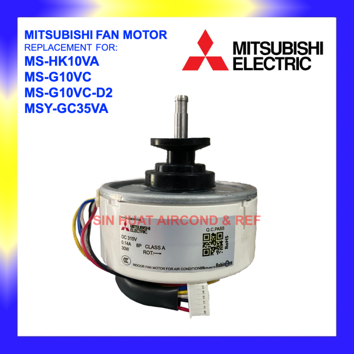 Mitsubishi Electric Indoor Fan Motor Mitsubishi Mr Slim MSHK10VA MS