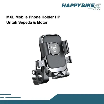 MXL Bike Handphone Phone Holder HP Stang Sepeda Motor Sepeda Lipat Skuter Motor Listrik BMX